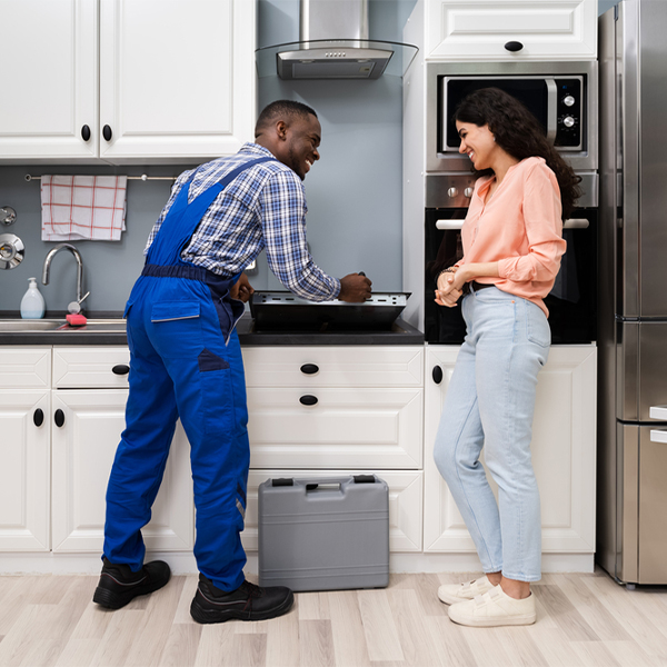 can you provide an estimate for cooktop repair before beginning any work in Lucas Iowa